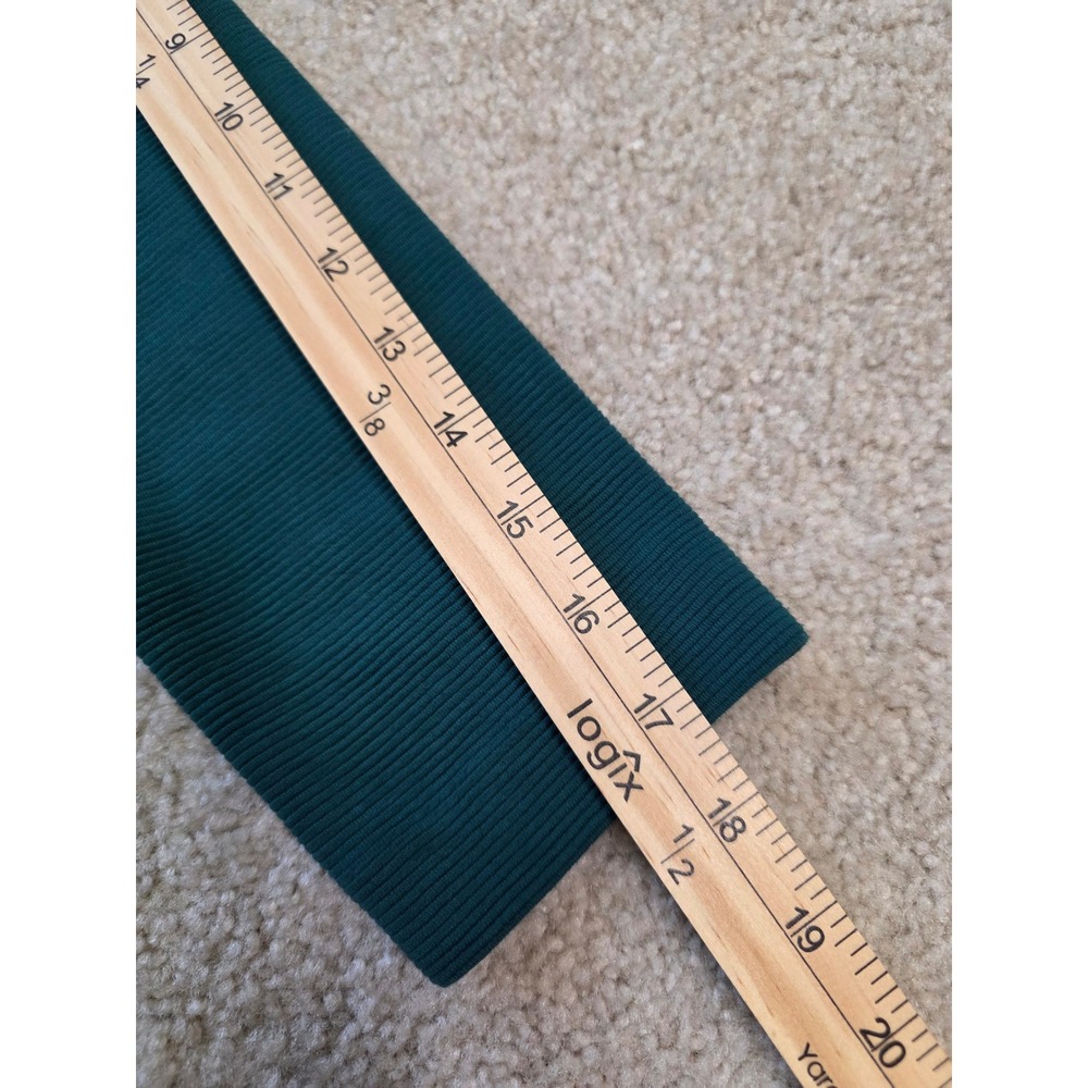 Boden Textured Teal Green Portrait Collar Midi Sheath Dress Gold Back Zip 3/4 6 - Picture 8 of 13